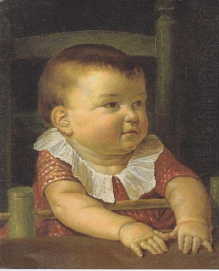 Portrait of Otto Sigismund, the artists son, Philipp Otto Runge